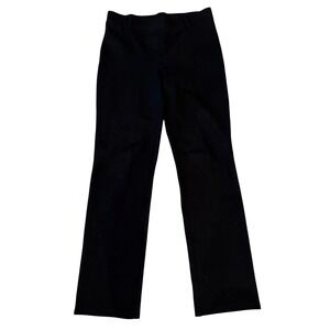 Quince Ultra-Stretch Ponte Straight Leg Pants Black Capsule Quiet Luxury Chic S